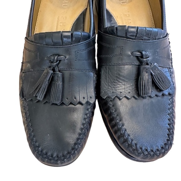 J Murphy Black Loafers Men's Size 10 - Picture 4 of 11